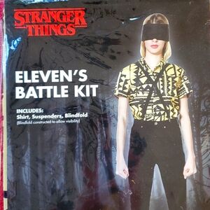 Stranger Things eleven's battle kit adult large 12 14 halloween costume